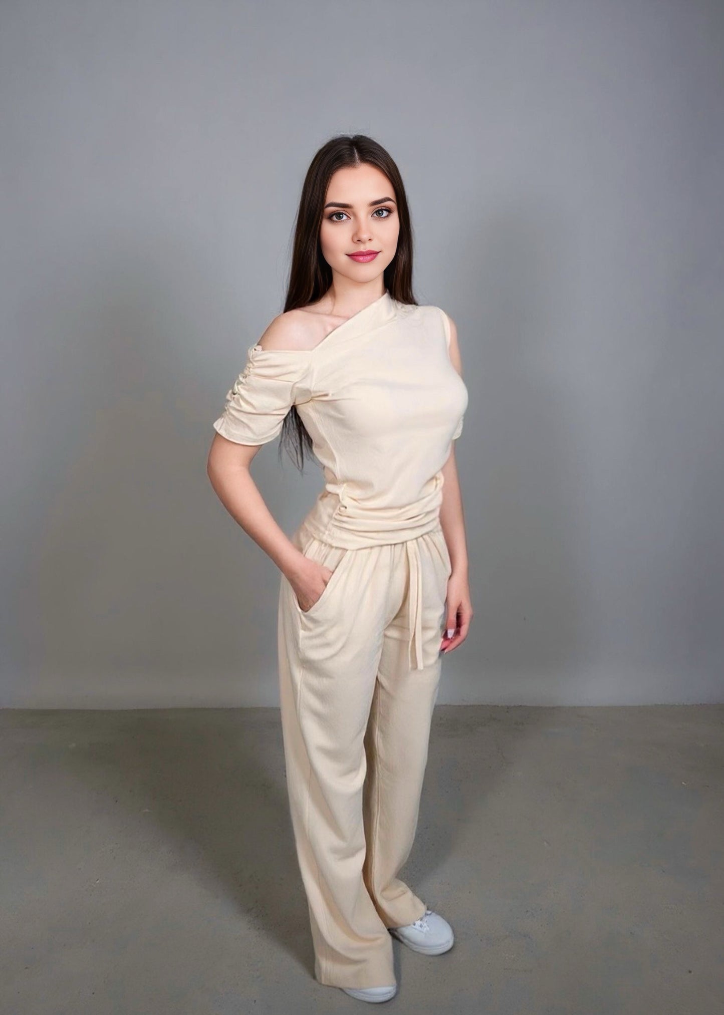Women's casual lounge set.