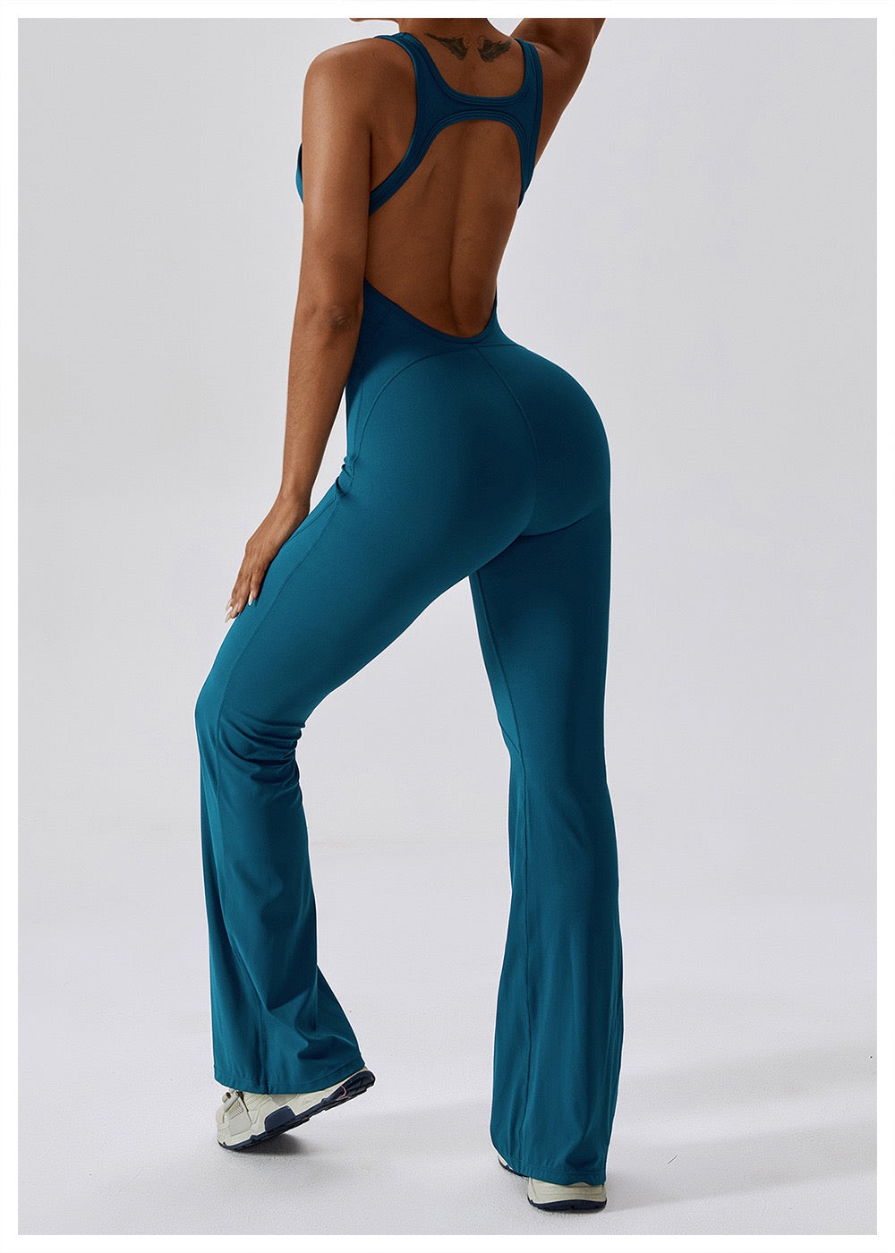 Athletic Backless Yoga Body.
