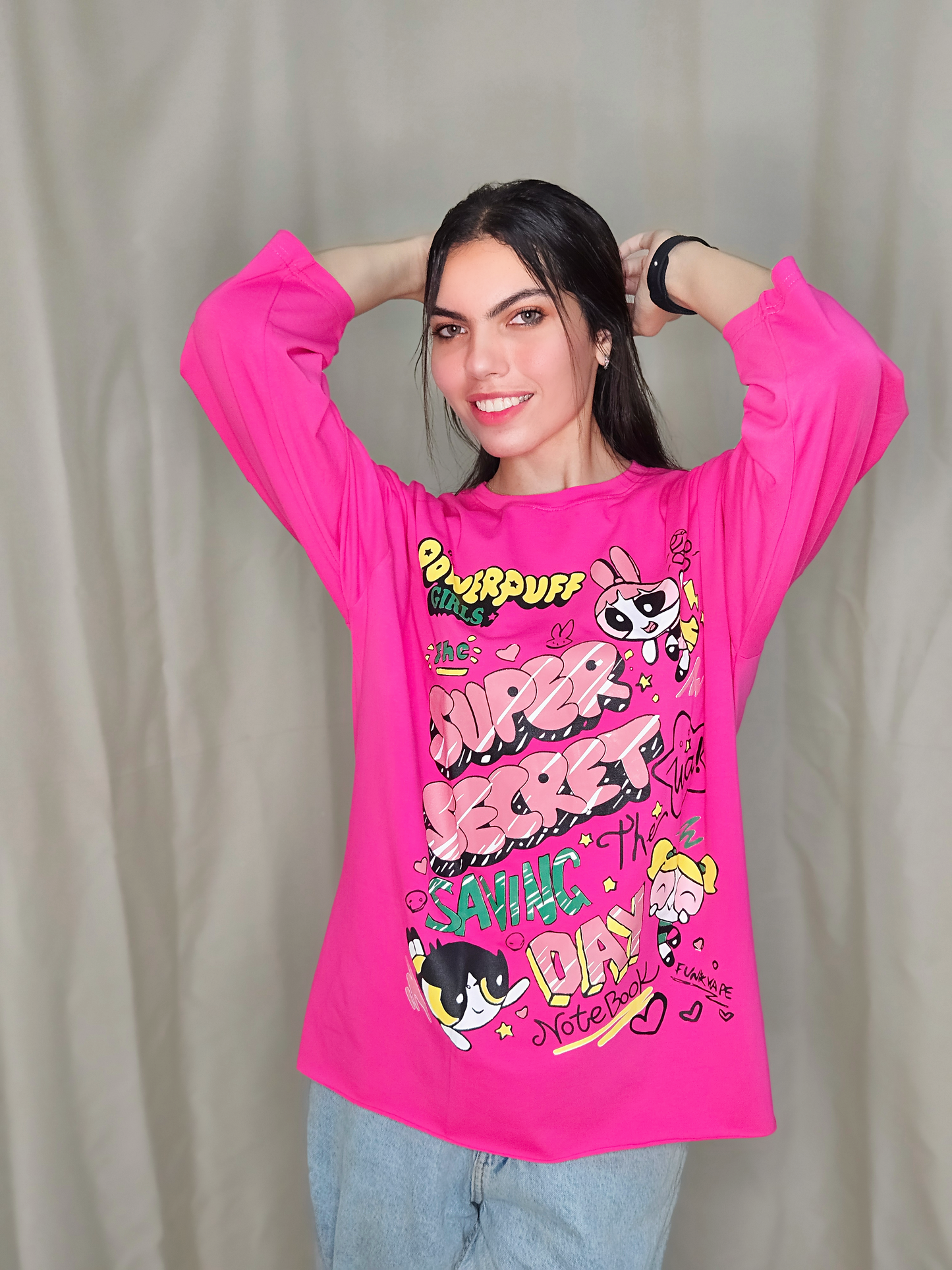 Powerpuff Girls oversized top.