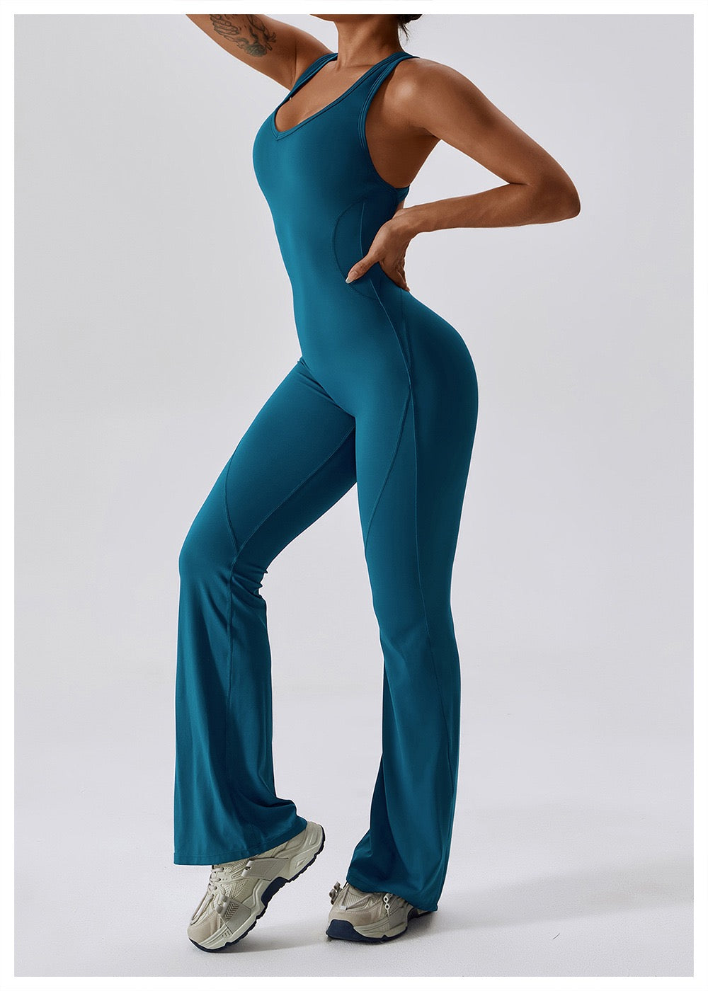 Athletic Backless Yoga Body.
