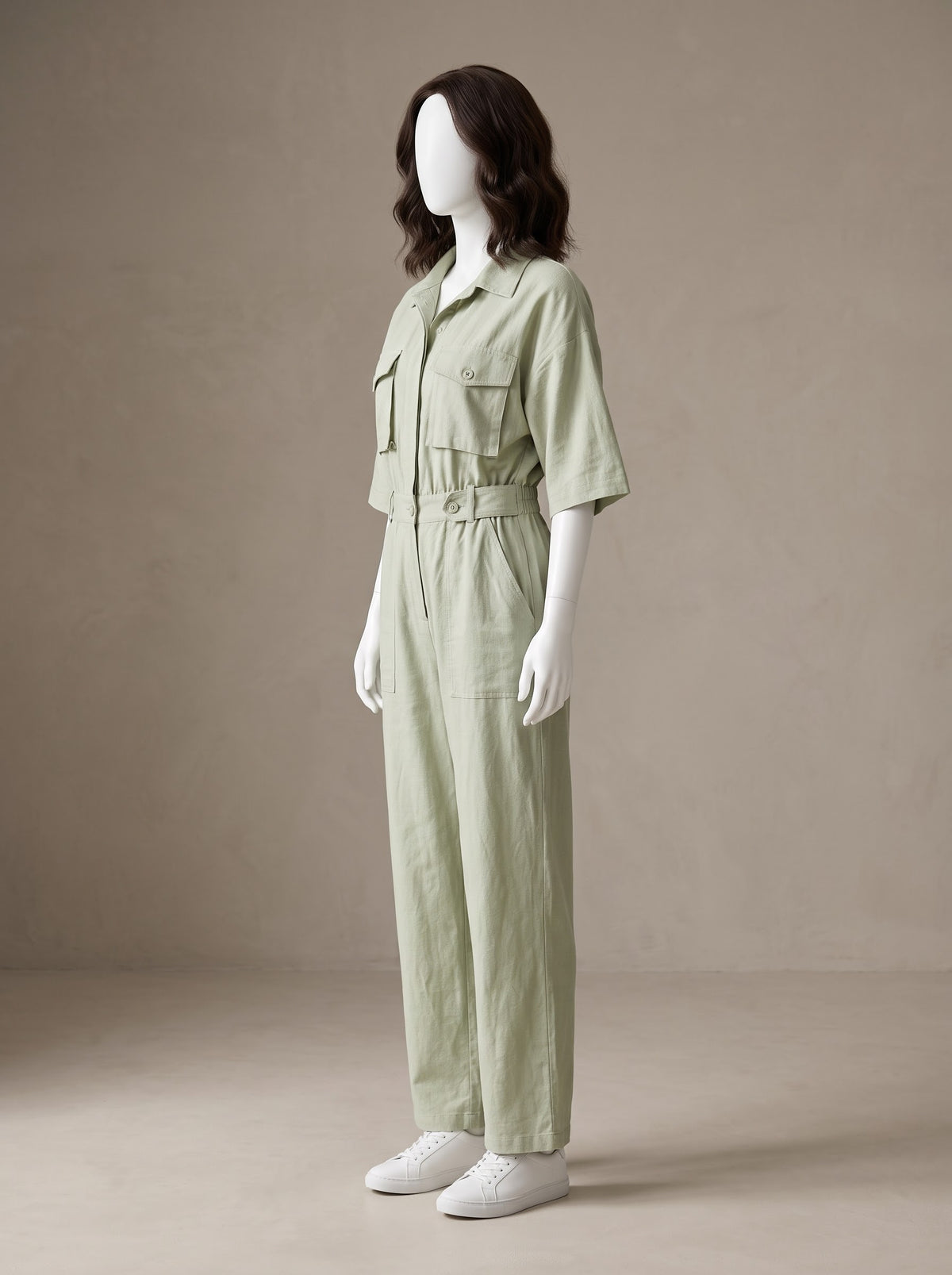 Casual Cargo Jumpsuit