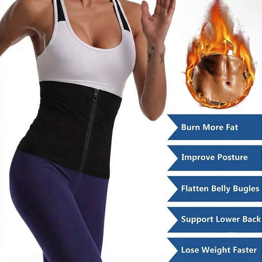 Zippered Waist Trainer Corset