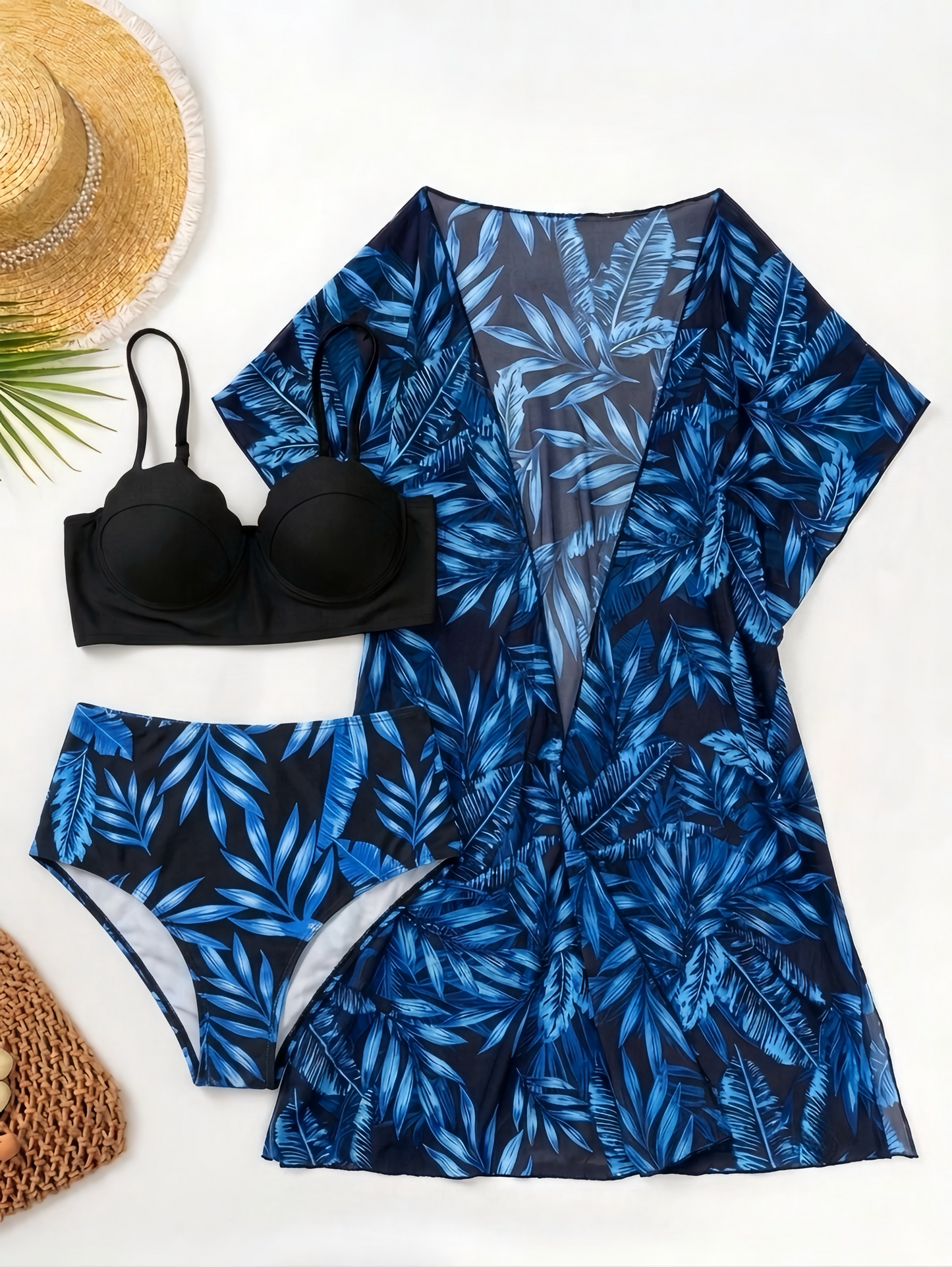 Women Swimsuit Cover Set