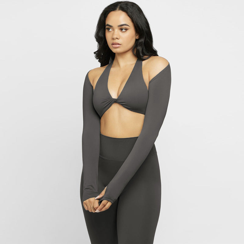 three-piece set women's clothing new solid