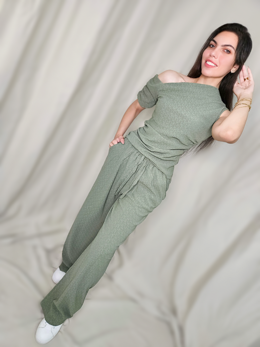 Women's casual lounge set.