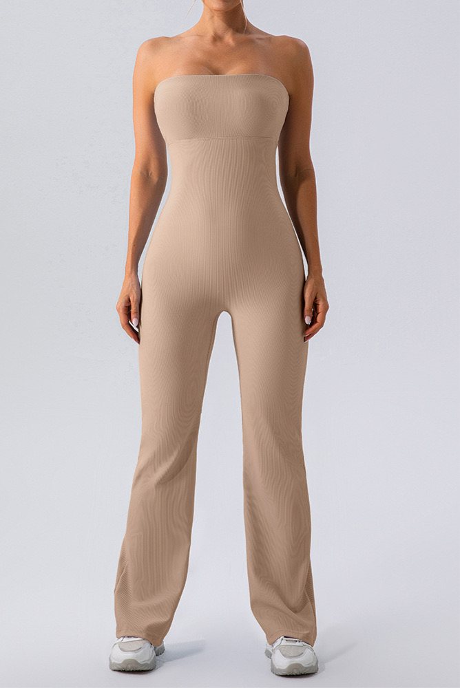 Chest-Scoping Jumpsuit, Sports Jumpsuit,High Elasticity,Skin-Friendly And Comfortable.