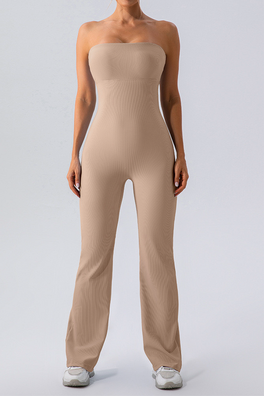 Chest-Scoping Jumpsuit, Sports Jumpsuit,High Elasticity,Skin-Friendly And Comfortable.