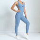 Open Back Gym Yoga Sports Jumpsuit