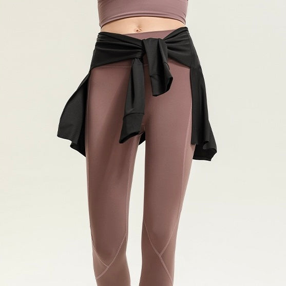 Sleeve Tie Waist Wrap