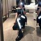 Spring Dress Handsome Reflective Lightweight Overalls Women's Color Matching Cool Trendy Hip-hop Pants + Free Belt