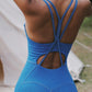 tight-fitting sexy peach hip yoga jumpsuit quick-drying fitness sports beautiful back aerial yoga suit