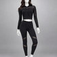 Cropped Hoodie Leggings Set