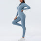 quick-drying one-piece seamless women's tight-fitting fitness yoga jumpsuit