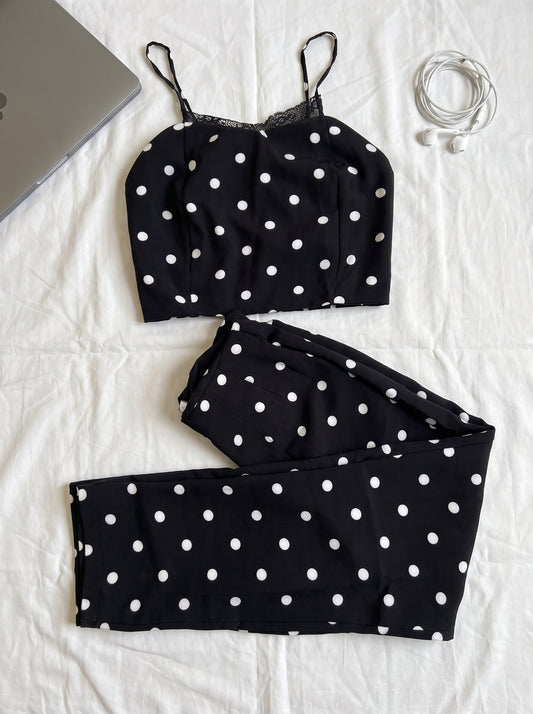 Cropped Spaghetti  Set