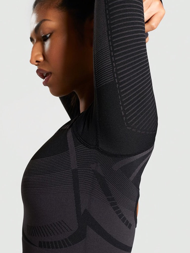 Seamless long Sleeve Sports Set