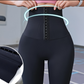 Black Slimming Pants corset Waist Legging