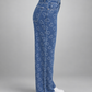 High Waisted Wide Pants