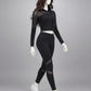 Cropped Hoodie Leggings Set