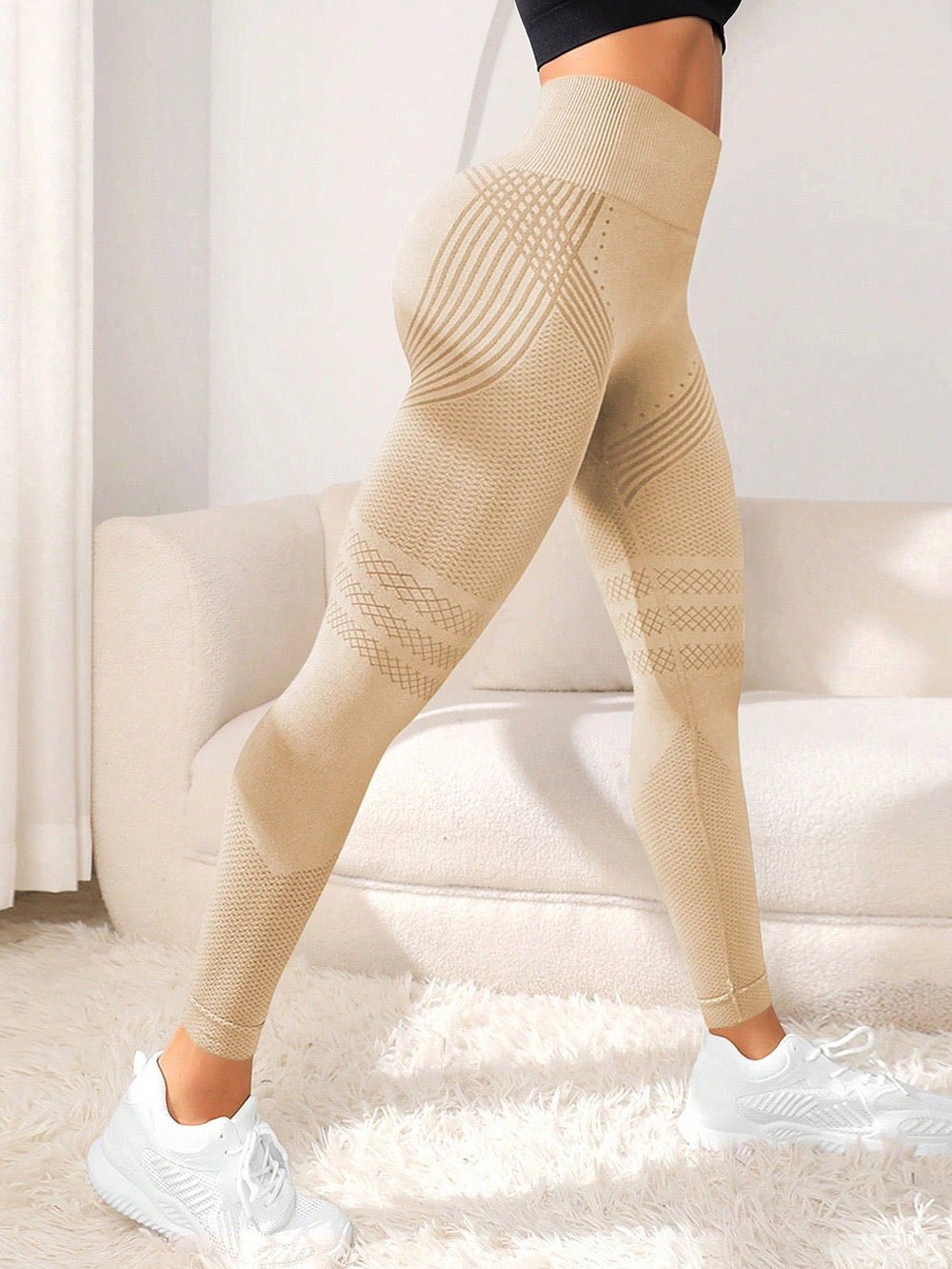 Wide Waistband Sports Leggings