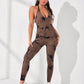 Tie-Dye Athletic One-Piece Jumpsuit
