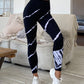 Tie-Dye Striped Yoga Pants for Women High Waist Hip-Lifting