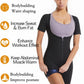 Zipper Full Body Sweat corset Suit