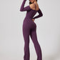 Slim-Fitting Jumpsuit For Women, Off-Shoulder Sports Wear