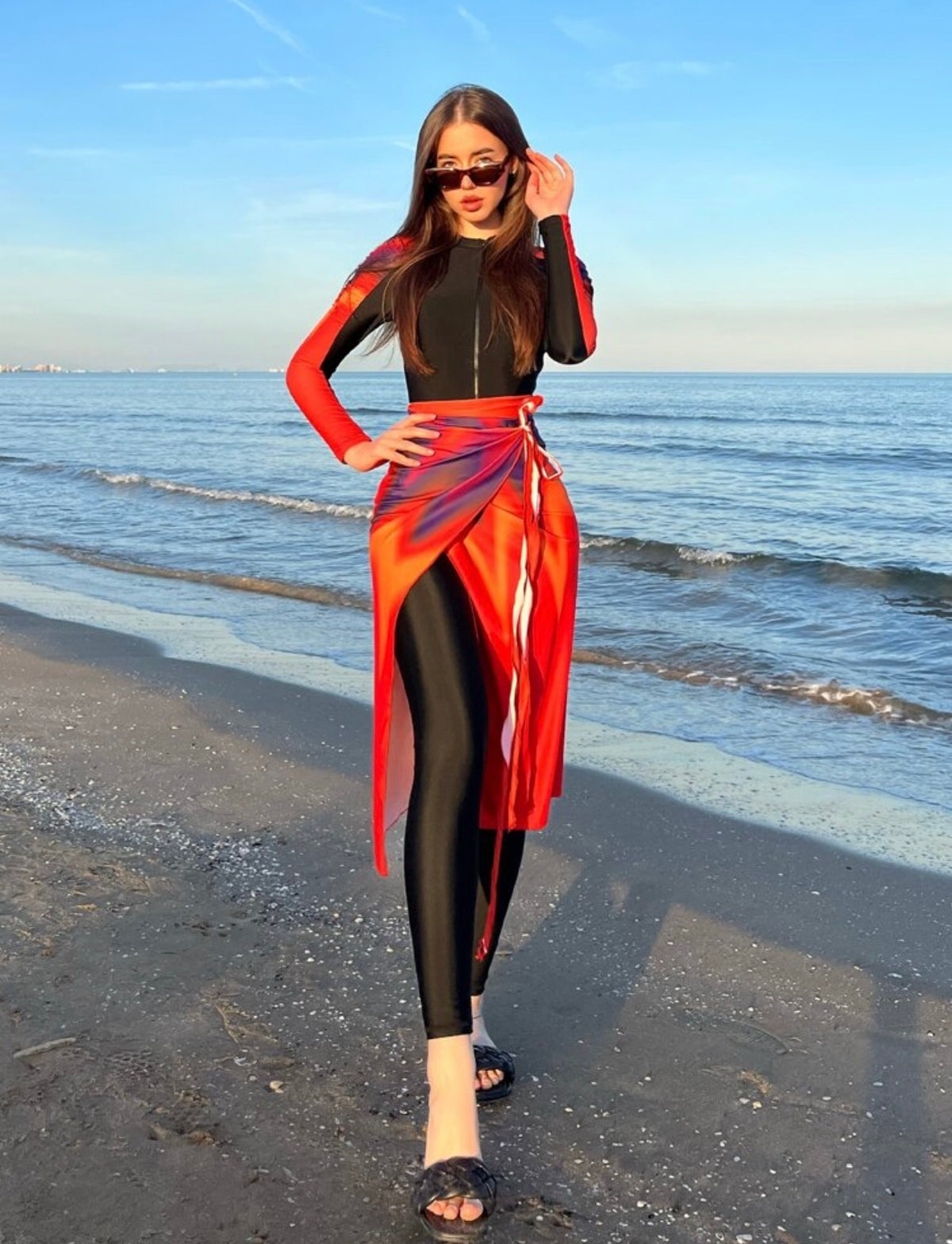 Women Long Sleeve Swimsuit
