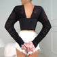 Sheer Mesh Top