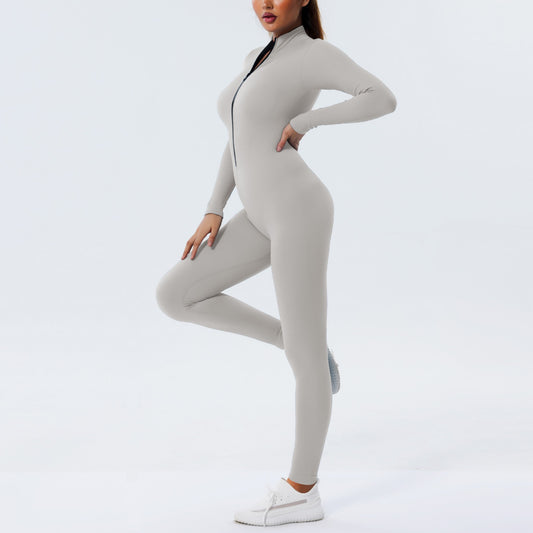 quick-drying one-piece seamless women's tight-fitting fitness yoga jumpsuit