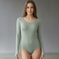 Fitted Stretch Scoop Bodysuit