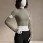 Cutout Sleeve Crop Top
