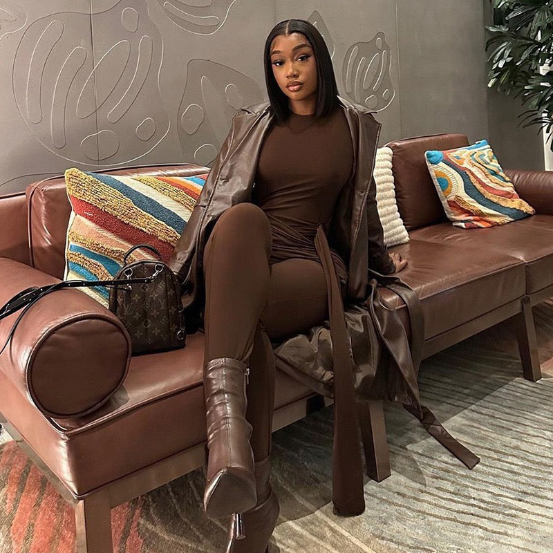 Style Jumpsuit and Casual Slim-Fit Long Sleeve