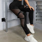 Seamless High Waist Hollow Quick-Dry Stretch Mesh