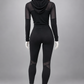 Cropped Hoodie Leggings Set