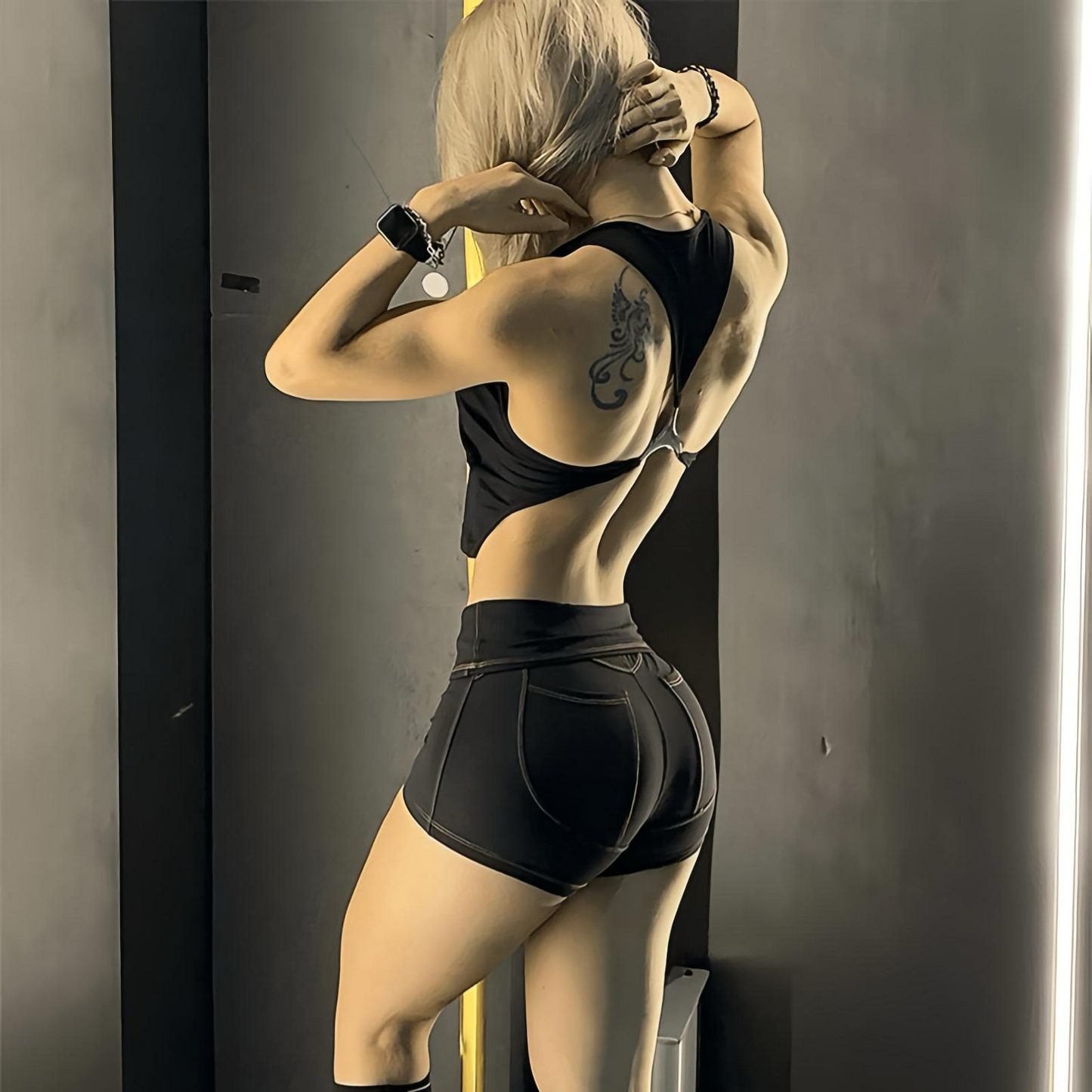 Sleek Athletic Wear Top