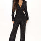 Elegant Full Length Jumpsuit.