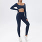 Seamless Longsleeve Gym Set