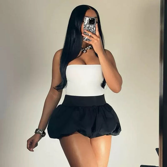 Stylish Bubble Puffy Skirt.