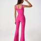 Women's Solid Color Jumpsuit Sports Activewear