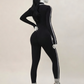 Long Sleeve Sports Jumpsuit