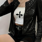 Elegant Puffed Sleeve Blazer