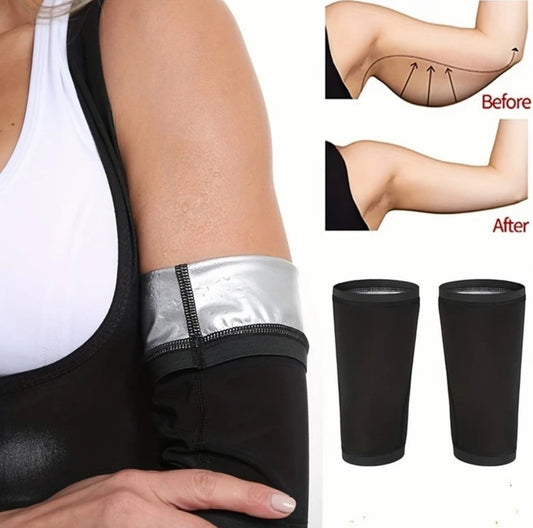 Sauna Arm Trimmer, Sauna Sleeves Wraps For Women Lose Arm Fat,Fitness Slimmer