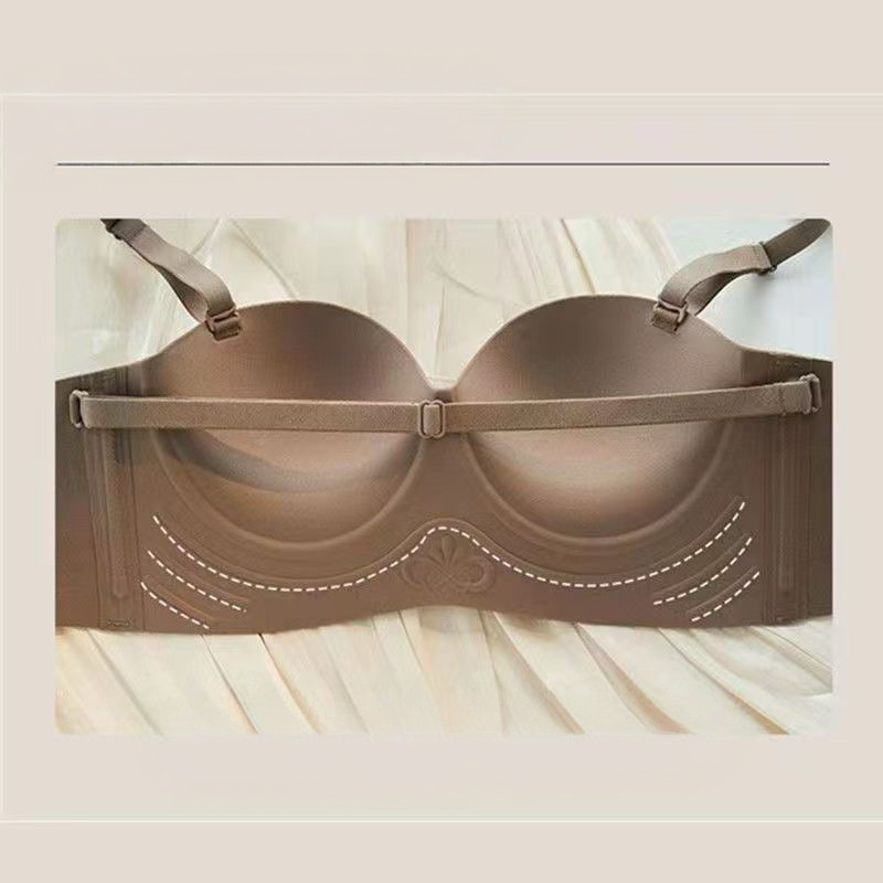 Seamless Bra for Women Enhances Small Bust Gathers Side Breast