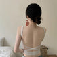 Backless Crisscross Crop Top