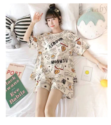 Funny women's pajama set.