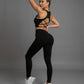 Seamless High Stretch Yoga Sports Suit Workout Set