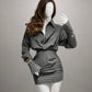 Long Sleeve Button Dress