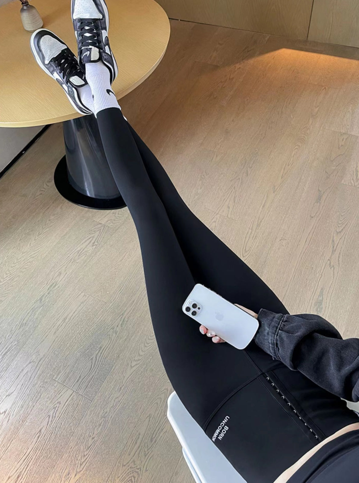 High-compression Shaping Waistband Leggings