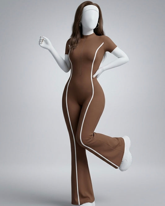 Short Sleeve Jumpsuit